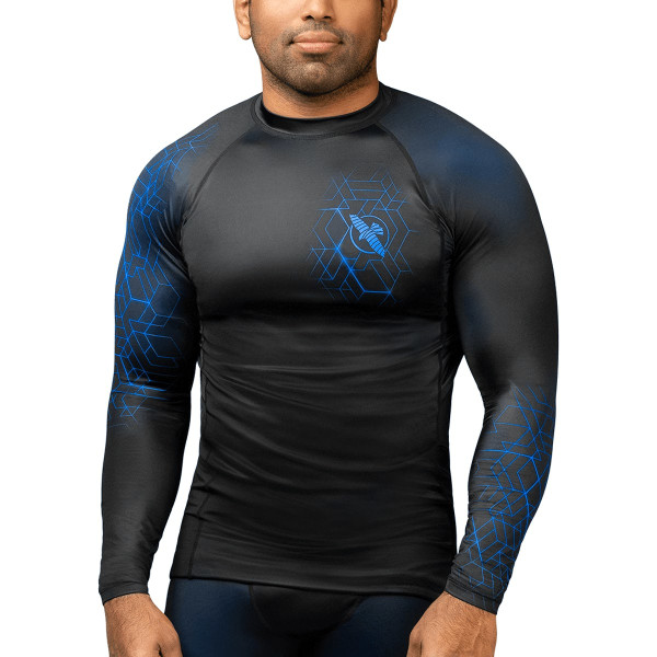 Рашгард Hayabusa Geo Long Sleeve Rashguard Blue