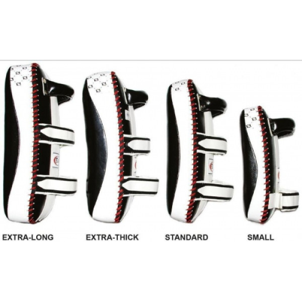 Тай-пади Fairtex KPLC4 Extra Long Curved Kick Pads