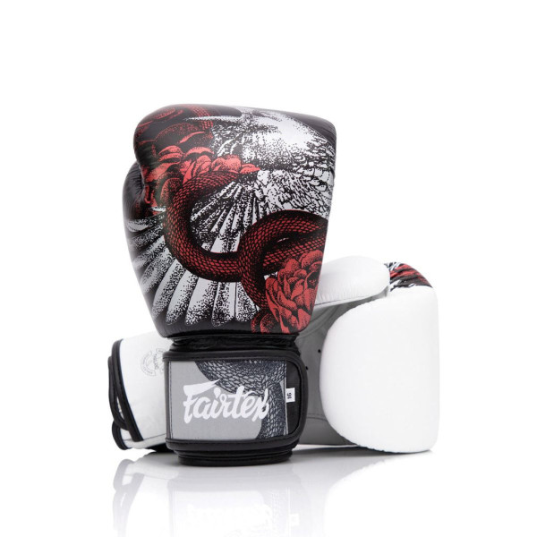 Боксерські рукавиці Fairtex BGV24 The Beauty of Survival Limited Edition Wooden Box