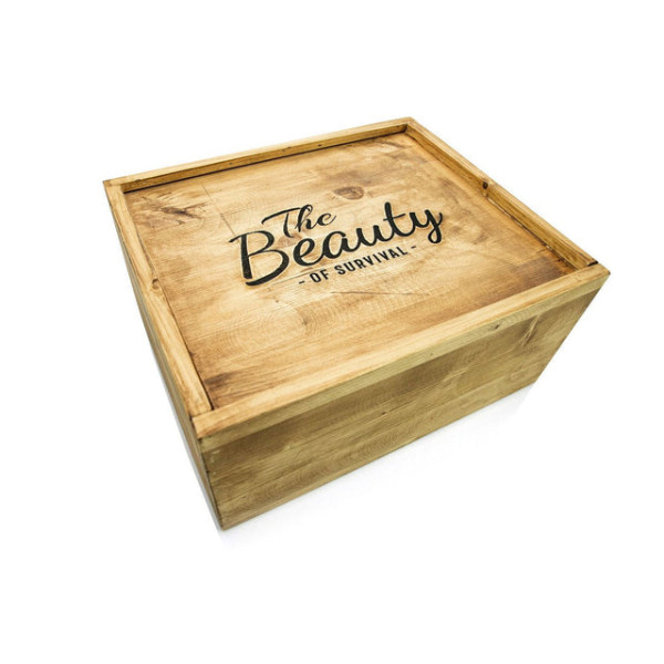 Боксерські рукавиці Fairtex BGV24 The Beauty of Survival Limited Edition Wooden Box