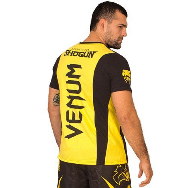 Футболка Venum Shogun Team Shockwave Black - Yellow