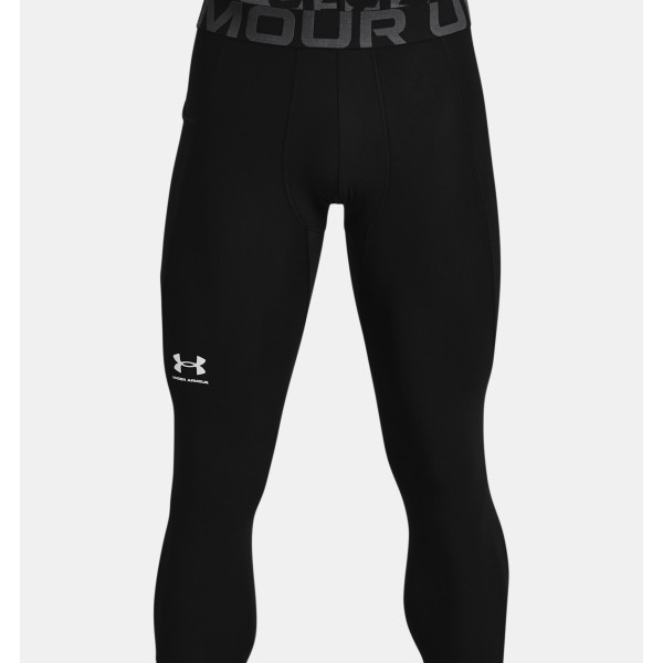 Чоловічі легінси Under Armour HeatGear® ¾ Black White