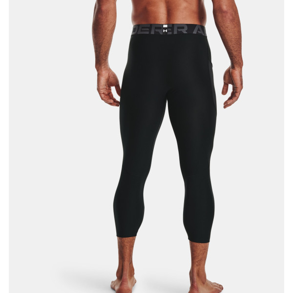 Чоловічі легінси Under Armour HeatGear® ¾ Black White
