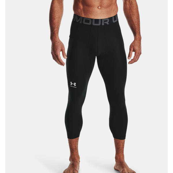 Чоловічі легінси Under Armour HeatGear® ¾ Black White