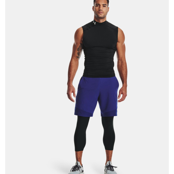 Чоловічі легінси Under Armour HeatGear® ¾ Black White