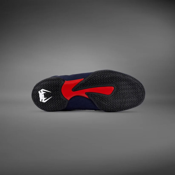 Боксерки Venum Contender Boxing Shoes Navy Blue Red