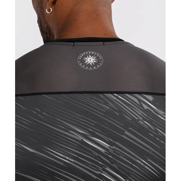 Рашгард Venum Rapid Long Sleeve Rashguard - Black/Storm Grey