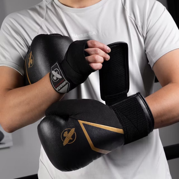 Боксерські рукавиці Hayabusa E1 Boxing Gloves Black Gold