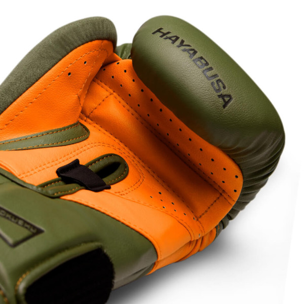 Боксерські рукавиці Hayabusa T3 Boxing Gloves Green Orange