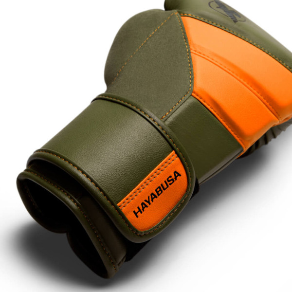 Боксерські рукавиці Hayabusa T3 Boxing Gloves Green Orange