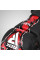 Рукавиці для ММА RDX F-17 Aura Plus Grappling Shooter Gloves Black Red