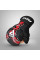 Рукавиці для ММА RDX F-17 Aura Plus Grappling Shooter Gloves Black Red