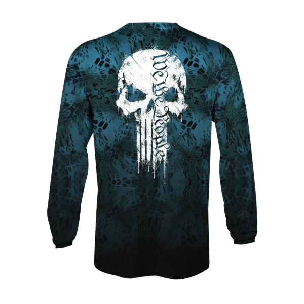 Лонгслів Howitzer We The People Skull Black Multi