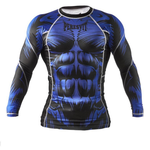 Рашгард Peresvit Beast Silver Force Rashguard Long Sleeve Blue