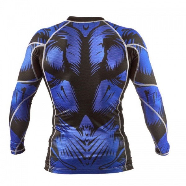 Рашгард Peresvit Beast Silver Force Rashguard Long Sleeve Blue
