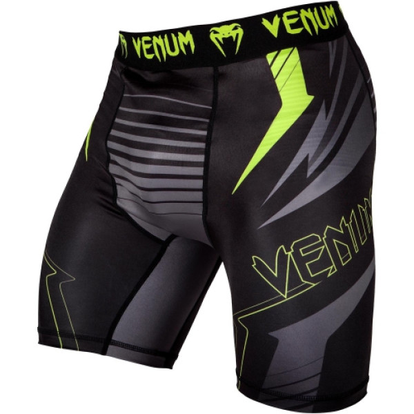 Компресійні шорти Venum Sharp 3.0 Vale Tudo Shorts Black Yellow