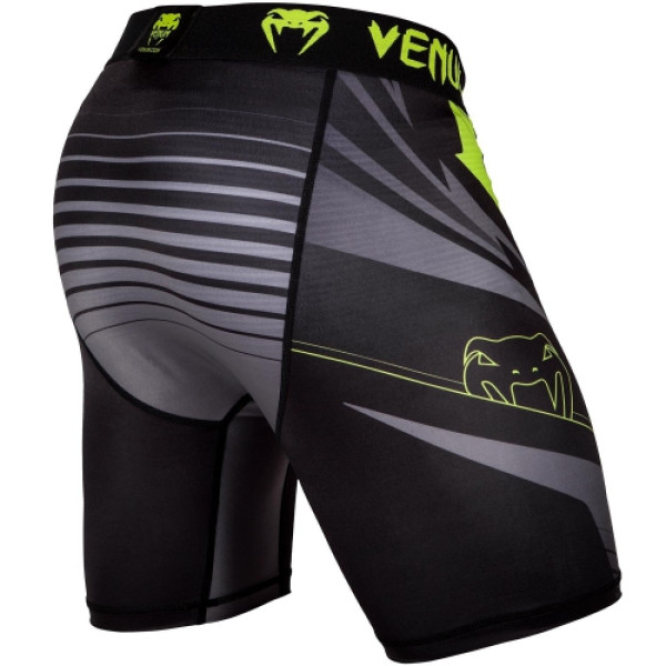 Компресійні шорти Venum Sharp 3.0 Vale Tudo Shorts Black Yellow