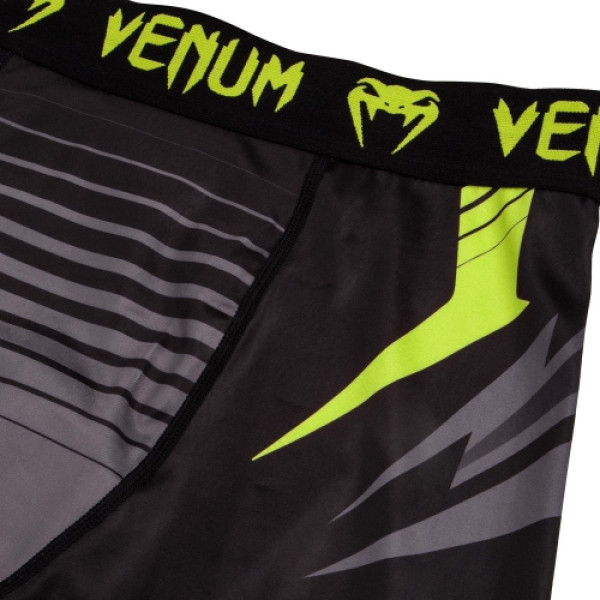 Компресійні шорти Venum Sharp 3.0 Vale Tudo Shorts Black Yellow