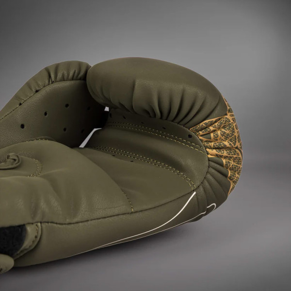 Боксерські рукавиці Venum Serpenti Boxing Gloves Khaki Bronze Ivory