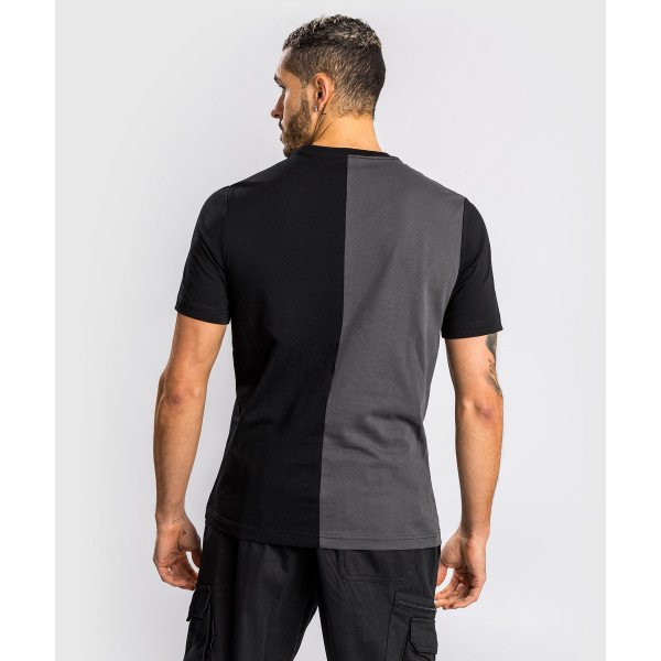 Футболка Venum Giant Split T-Shirt Black Grey