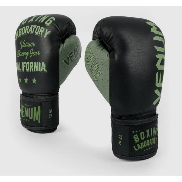 Боксерські рукавиці Venum Boxing Lab - Black Green
