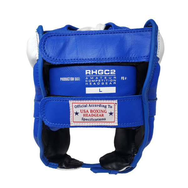 Боксерський шолом Rival RHGC2 Amateur Competition Headgear Blue White