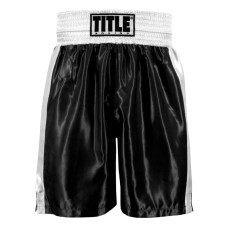 Шорти TITLE Boxing Edge Boxing Trunks 2.0 Black White