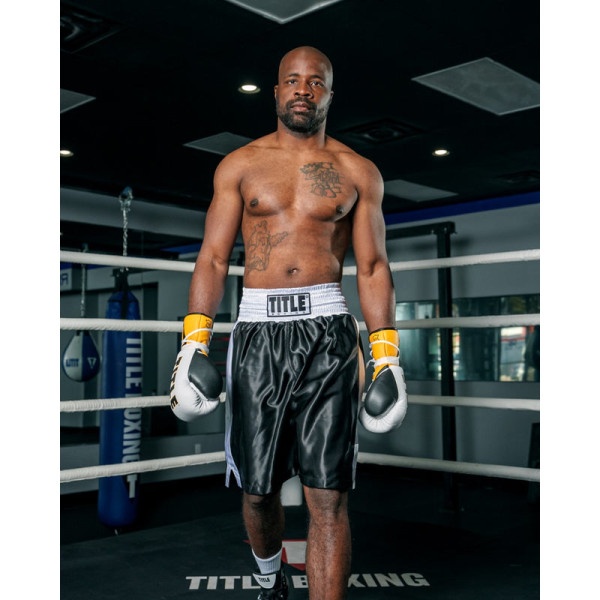 Шорти TITLE Boxing Edge Boxing Trunks 2.0 Black White