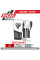 Боксерські бойові рукавиці RDX K2 Mark Pro Fight Boxing Gloves Silver