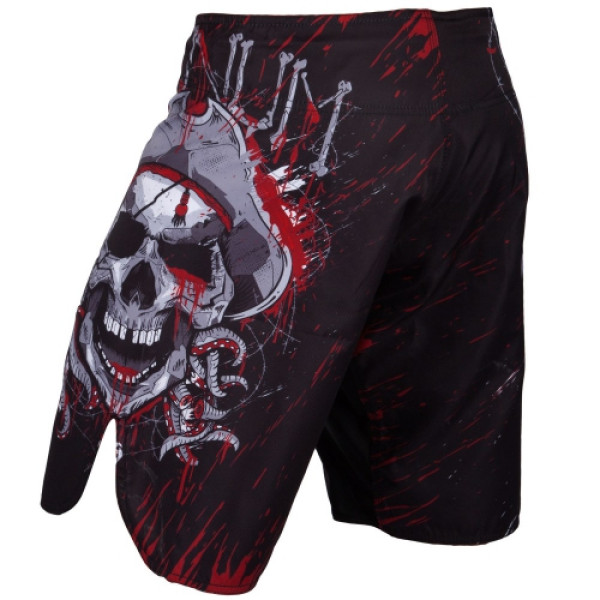 Шорти для MMA Venum Pirate 3.0 Fightshorts Black Red