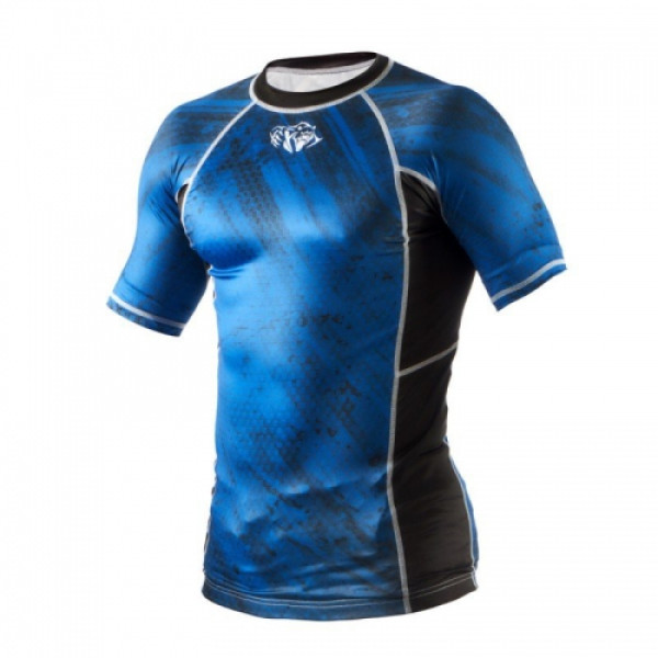 Рашгард Peresvit Immortal Silver Force Rashguard Short Sleeve Dark Marine