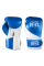 Боксерські рукавиці Cleto Reyes High Precision Leather Training Gloves Metallic Blue White