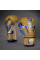 Боксерські рукавиці Venum Elite Boxing Gloves Mustard Cream Blue