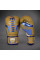 Боксерські рукавиці Venum Elite Boxing Gloves Mustard Cream Blue