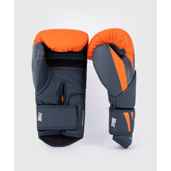 Боксерські рукавиці Venum Challenger 4.0 Boxing Gloves Orange Navy Blue