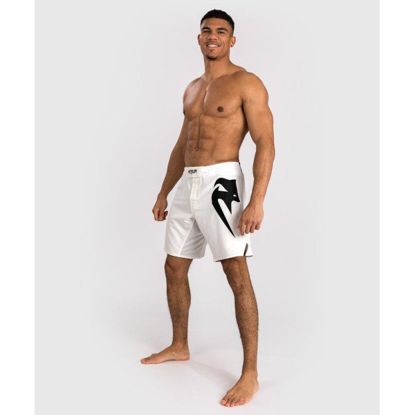 Шорти для ММА Venum Light 5.0 Fightshorts White Black