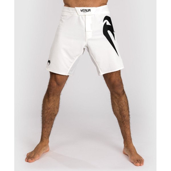 Шорти для ММА Venum Light 5.0 Fightshorts White Black