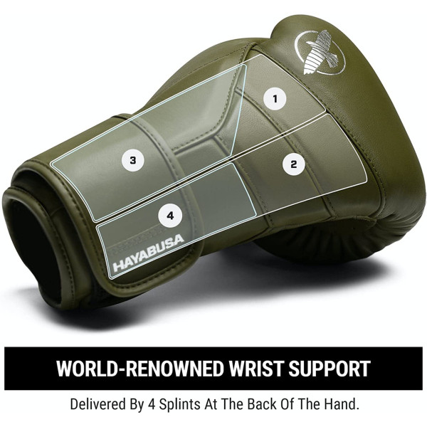 Боксерські рукавиці Hayabusa T3 Kanpeki Boxing Gloves Olive Green