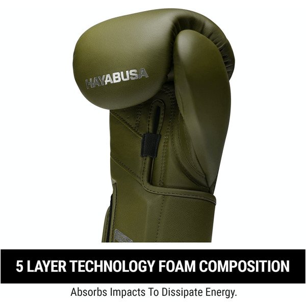 Боксерські рукавиці Hayabusa T3 Kanpeki Boxing Gloves Olive Green