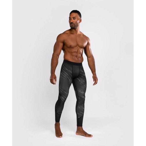 Компресійні штани Venum Rapid Spats - Black/Storm Grey