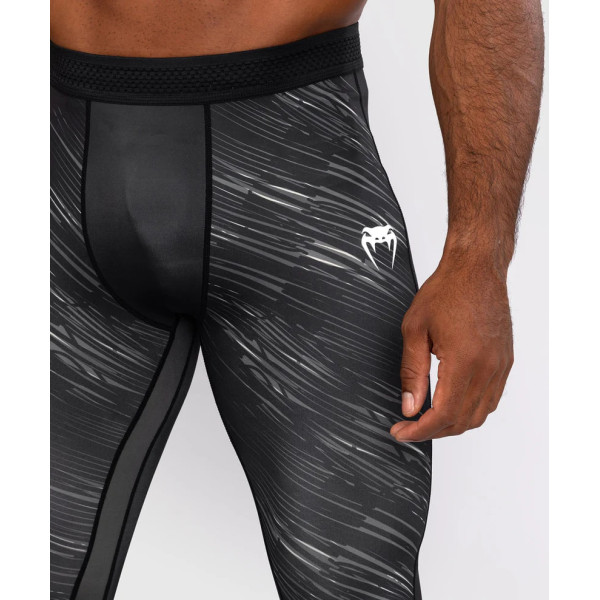 Компресійні штани Venum Rapid Spats - Black/Storm Grey