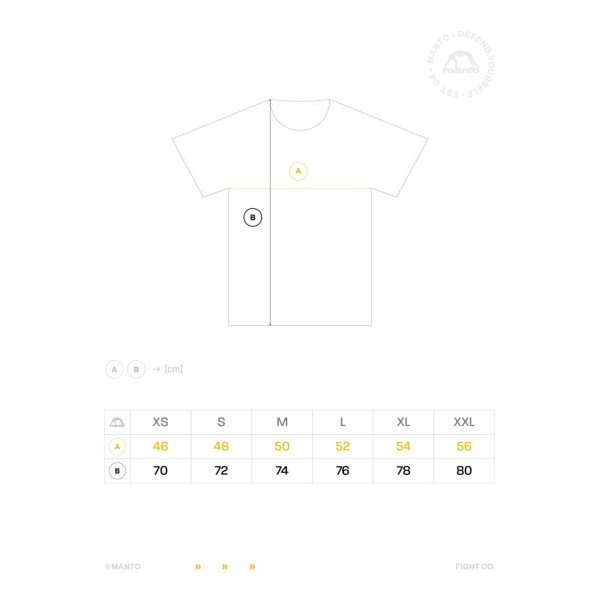 Футболка MANTO t-shirt VERTICAL black