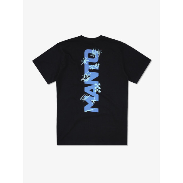 Футболка MANTO t-shirt VERTICAL black