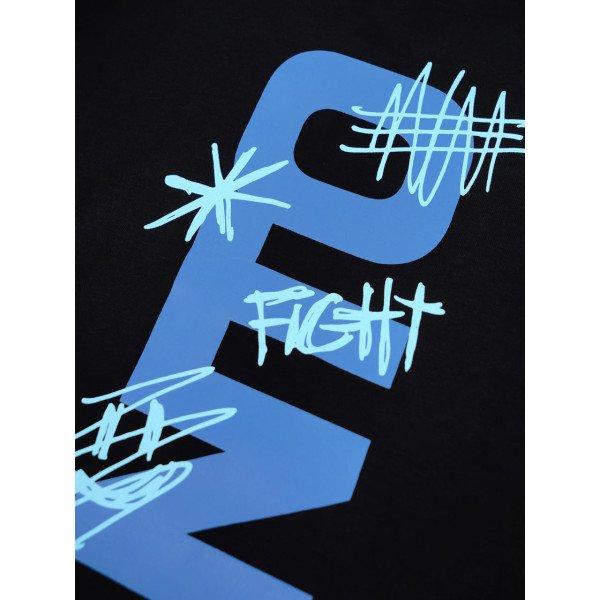 Футболка MANTO t-shirt VERTICAL black