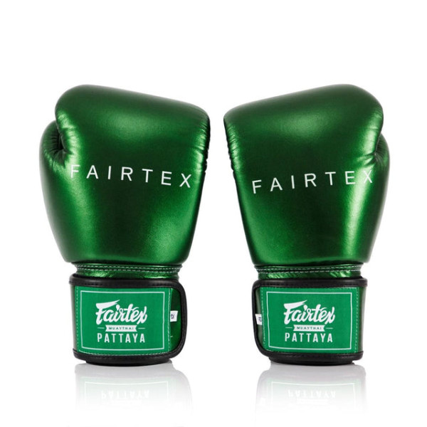 Боксерські рукавиці Fairtex BGV22 Metallic Green