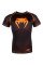 Компресійна футболка Venum Contender 3.0 Compression T-shirt Short Sleeves Black/Orange