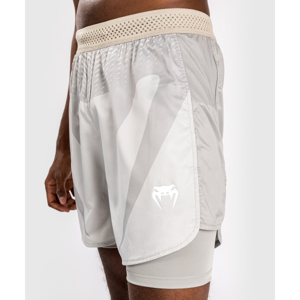 Шорти для MMA Venum Attack Fightshorts Greige
