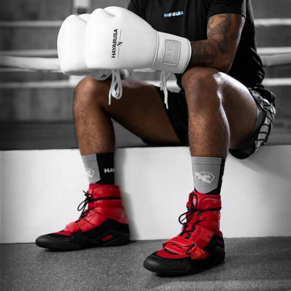 Боксерки Hayabusa Strike Boxing Shoes Red