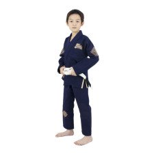 Дитяче кімоно Fairtex BJJ2 Kids Gi Matchanu Navy Blue
