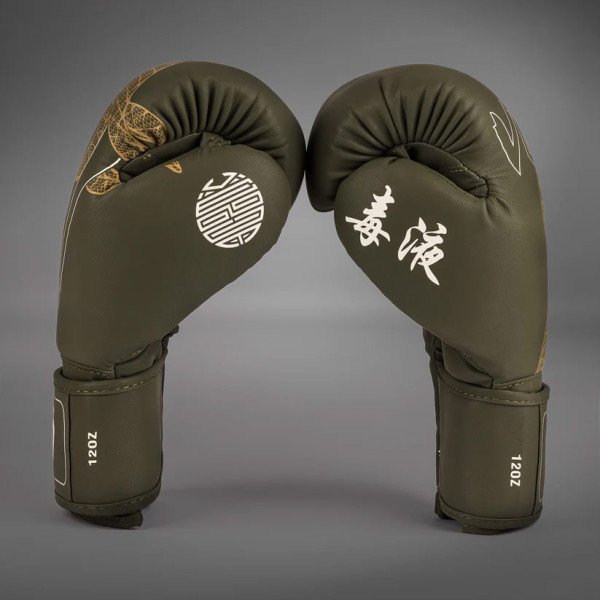 Боксерські рукавиці Venum Serpenti Boxing Gloves Khaki Bronze Ivory